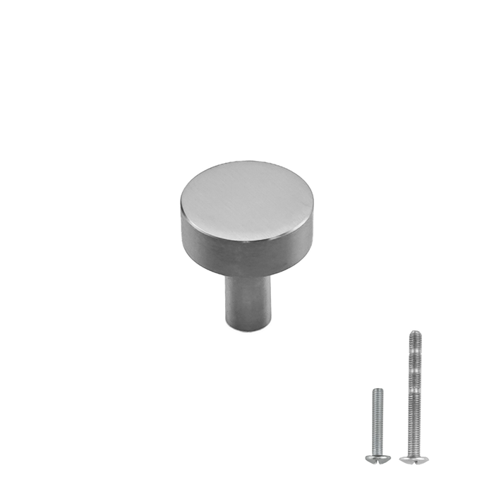 MH1676 Solid Modern Round Cabinet Knobs