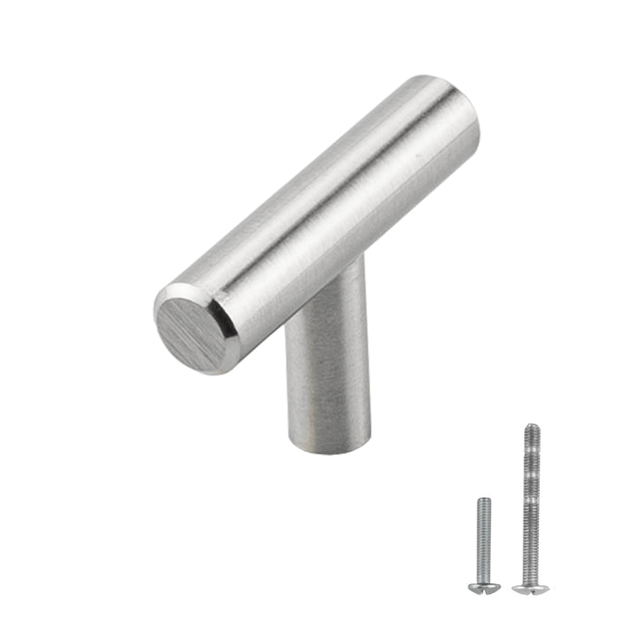 M1601 Brushed Nickel Cabinet Handle T Bar Pull