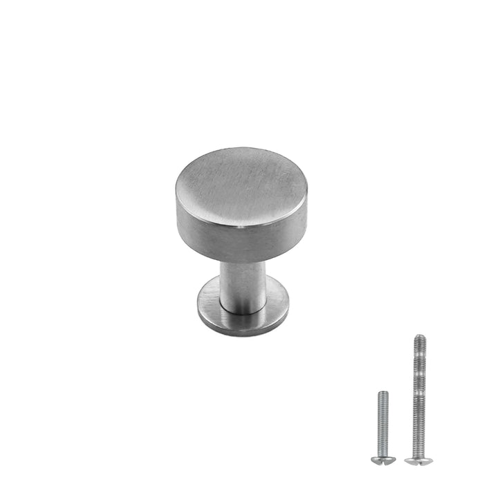 MH1677 Solid Modern Round Cabinet Knobs