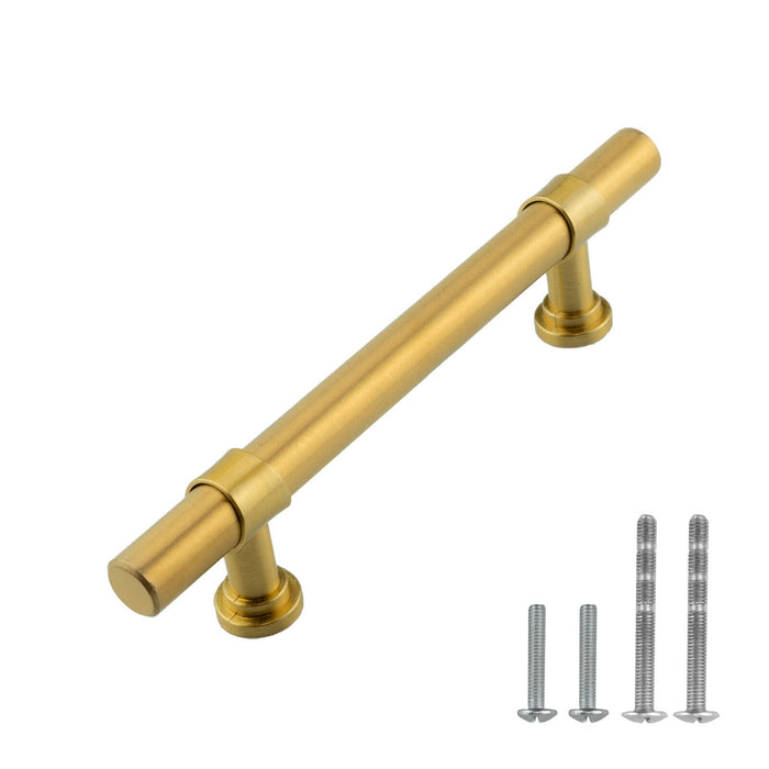M1611 Satin Brass Gold Stainless Steel Cabinet Handle Bar Pull