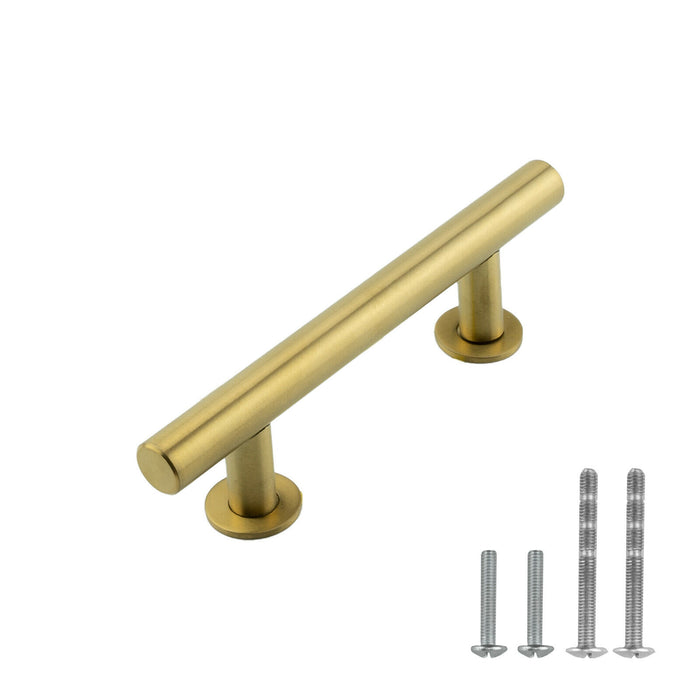 M1615 Gold Satin Brass Brushed Stainless Steel Cabinet Handle Bar Pull