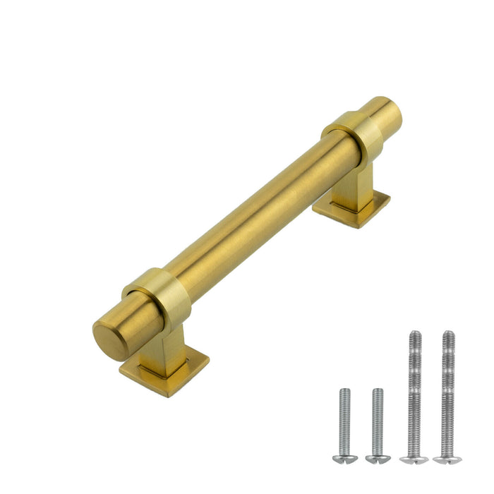 M1616 Gold Satin Brass Brushed Stainless Steel Cabinet Handle Bar Pull