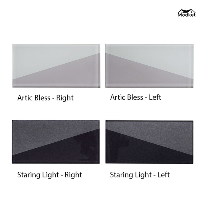 Customize your mosaic design with our (Dark) Staring Light (light) Artic Bless