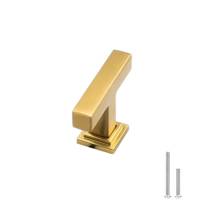 M1619 Gold Satin Brass Brushed Stainless Steel Cabinet Handle Bar Pull