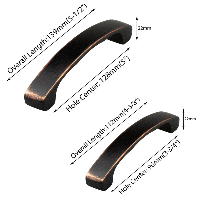TH-1609 Oil Rubbed Bronze Traditional Handle