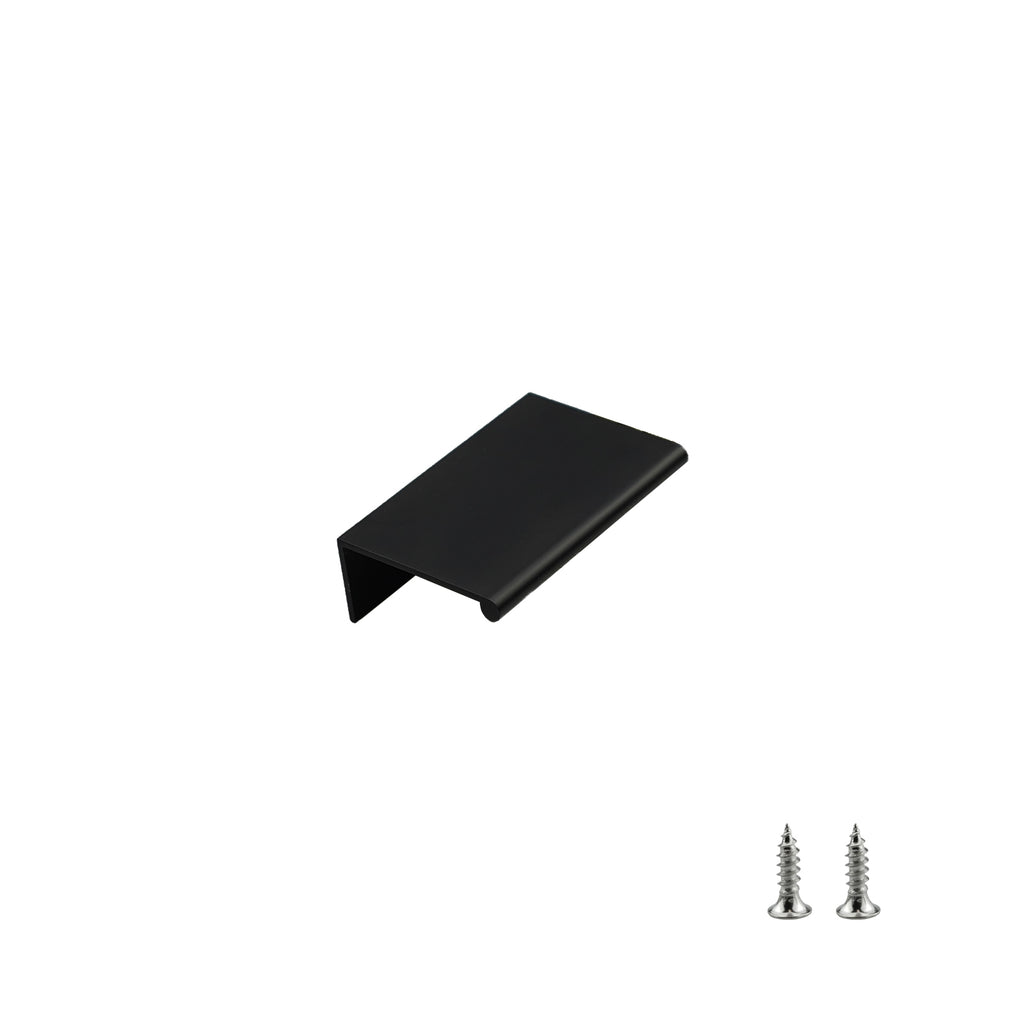 MH1646 Matte Black Cabinet Finger Lip Edge Pull — Modket