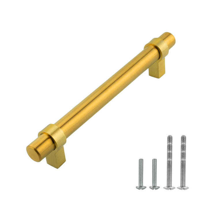 M1608 Satin Brass Gold Stainless Steel Cabinet Handle Bar Pull