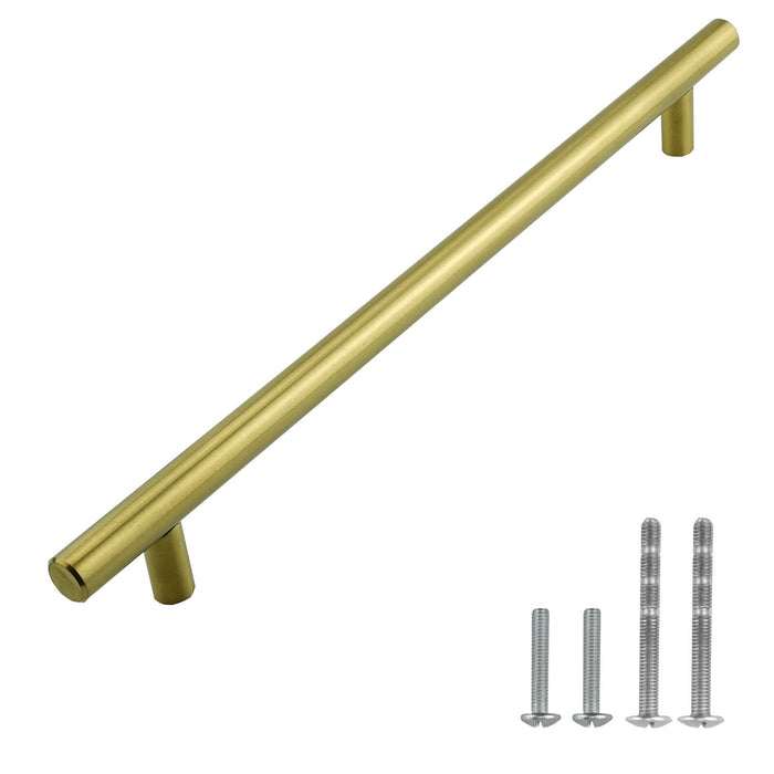 M1607 Satin Brass Gold Stainless Steel Cabinet Handle Bar Pull